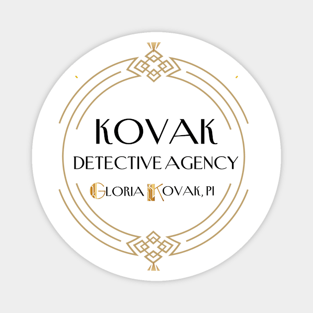 Kovak Detective Agency Magnet by Mission Rejected